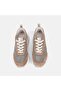 Women's Mink Lace-Up Thick Soled Suede Sports Shoes - 6