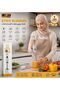 Denx 400W Electric Hand Blender with 2 Stainless Steel Blades DX2023