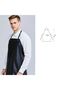 Acid and Chemical Work Apron Pvc Laboratory Waterproof Apron Navy Blue - 4