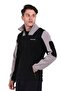 طقم بدلة رياضية للرجال من Evo Pro Polar Termal باللونين الأسود والرمادي / بنطلون رياضي باللون الرمادي - 4