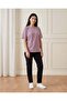 Women Purple Active T-Shirt - 2