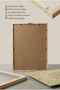 Botanical Yellow Floral Motif Single Wooden Painting - Natural Wood Framed Home and Business Artwork - 5