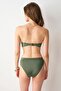 No Gossip Ella High Waist V Cut Bikini Single Bottom Khaki 239207 - 3