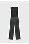 Thin Striped Jumpsuit - 3