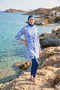 Covered Water Repellent Parachute Hijab Swimsuit