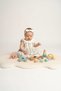 Baby Girl Striped Summer Dress with Bandana 3-18 Months - 4