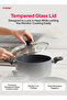 NCB 7104 7Pcs Granite Nonstick Cookware Set 5 Layer Aluminium Glass Lid Spatula 24cms 2 - 6