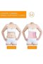 Grey Waist Trainer Belt for Women, Sweat Band with Back Support for Weight Loss - 4