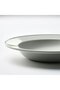 SIMKRABBA Deep plate, plastic/green-grey, 22 cm - 3