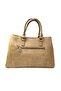 Textured Leather Handbag with Extra strap for shoulder. Medium (L 34 x 8 H 16 cm) - 7