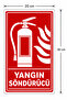 Fire Extinguisher Warning Sticker 2-Pack - 2