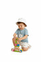 Baby Boy Summer Set with Shorts, Teddy Bear Embroidered Cotton (0-12 Months) - 2