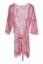 Müsli̇n Resi̇f Hooded Bathrobe -Cotton- Hooded - Unisex Bathrobe - 3