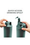Stainless Steel Vacuum Flask - Green - 2