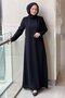 Imported Crepe Long Sleeve Inner Dress