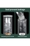 2-Piece Stainless Steel Floor Drain Filter, Removable Basket Hair Catcher for Sink