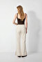 Straight Cut Pants with Slit - 3