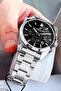 Exclusive Men's Wristwatch 3 Atm Water Resistant Silver Color Steel Band Dke2118C3 - 5