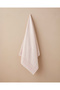 Soft Ruffle Cotton Bath Towel 70X140 cm Powder