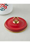 Bright Parade Enamel Spice Jar 0.75 L Red - White - 4
