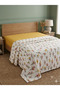 طباعة نمط زهرة برية مقاس 200x240 سم. سرير مزدوج (باتال) مفرد من نوع بيكيه