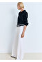 Buttoned Wideleg Jeans - 8
