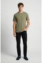 Haki Pike Desen Basic T-shirt - 2