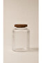 Aura Acacia Glass Jar with Lid