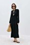 Black Mia Belted Maxi Dress - 5