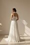 Wedding Engagement Evening Dress Outdoor Shoot Draped Chiffon Wedding Dress - 4