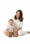 Baby Boy Summer 2-Piece Set Toy Patterned T-Shirt and Corduroy Shorts (3-18 Months) - 2