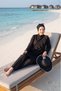 Ela Model Pearl 3-Piece Set Hijab Swimsuit Set - 2