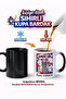 Animal American Cat Double-Sided Printed Porcelain Magic Mug Cup Gift