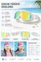 Wide Angle Anti-Fog Uv Children's Swimming Goggles with Ear Plugs Pool and Sea Goggles Diving Goggles