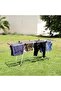 Long Folding Clothes Stand RF5425 Dryer Drying Space Laundry Washing Durable Metal Drying Rack Multifunctional Air Dryer Ideal For Indoor And Outdoor - 2