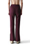 Bordo İspanyol Paça(Flare) Yırtmaçlı Modal Pantolon - 3