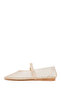 Women's Gold Buckle Jelly Ballerinas 26Sfe4751Pv - 3
