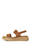 Women's Powder Thick-Soled Suede Leather Comfort Sandals 26Sfd341210 - 3