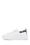 Acbc X Derimod Women White Lace-Up Leopard Detail Sneaker 25Sfd435014 - 2