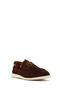 Men's Brown Lace-Up Suede Leather Casual Shoes 26Sfd828010 - 7