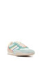 Women's Blue Lace-Up Leather Sneakers 26Pfd430914 - 7