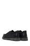 Men's Black Lace-Up Thick Sole Leather Casual Shoes 25Wfd7514Ft - 5
