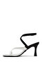 Women's Black Ankle Buckle Thin Heeled Shoes Sandals 25Sfd442718 - 4