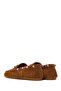 Women's Tan Tasseled Suede Leather Loafer 26Pfd552210 - 6