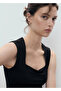 Slim-Fit Blouse with Wide Straps - 6