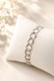 Silver Color Stylish and Elegant Minimal Steel Women's Bracelet