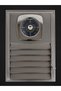 50X50 Aluminum Chrome Bathroom Shutter with Fan