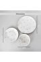 Floral Fiesta 12-piece Porcelain Dinner Set -white & Beige - 7