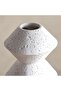 Irie Polyresin Decor Vase 15x15x30cm - White - 2