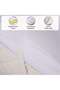 Comfort Bliss Hybrid Memory Foam Mattress Topper 120x200+8cm - White - 7